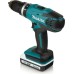 Аккумуляторный шуруповерт MAKITA HP 457 DWE ударный [HP457DWE]