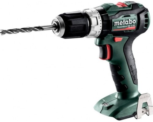 Дрель-шуруповерт аккумуляторная METABO PowerMaxx SB 12 BL ударная, бесщеточная, без АКБ и ЗУ [601077890]