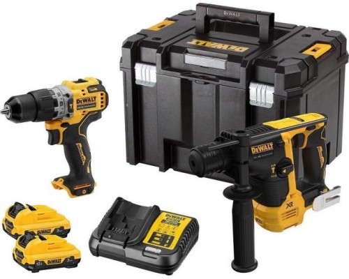 Набор аккумуляторного инструмента DeWALT DCK 2102 L2T (DCD706+DCH072) [DCK2102L2T-QW]