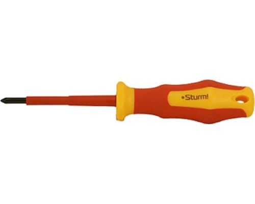 Отвертка диэлектрическая PHILIPS STURM 1040-17-PH1-80 эрго ручка, ph1х80мм Отвертка диэлектрическая PHILIPS STURM 1040-17-PH1-80 эрго ручка, ph1х80мм