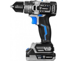Дрель-шуруповерт аккумуляторная DEKO Sharker 20V 2*2.0Ah бесщеточная 063-4036