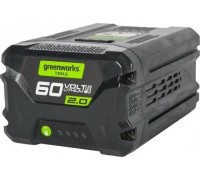Аккумулятор GREENWORKS 60.0V 2,0 Ач Li-ion G60B2 (2918307) 2918307