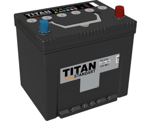 Аккумулятор Titan ASIA STANDART 72.0 VL B01 620А 4607008887327