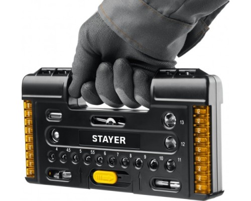 Набор инструментов STAYER AUTO 57 универсальный 57 предм. [27760-H57]