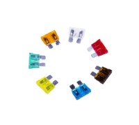Набор автомобильных предохранителей REXANT 80-7024 Стандарт, 100 шт