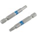 Набор бит CUTOP Profi TORX T25, 50 мм, стальные, 2 шт 83-661