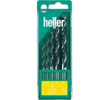 Набор сверл по дереву HELLER сверл (4,5,6,8,10 мм) (5 пр.) TD16872