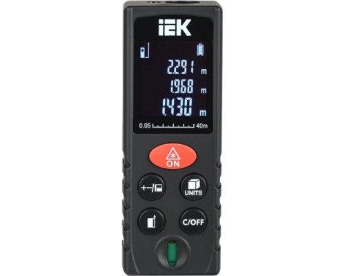 Лазерный дальномер IEK DM40 Professional [TIR21-3-040]