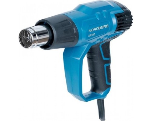 Фен строительный NORDBERG NE720K комплектом насадок, 50-600°с [ЦБ-00016878]