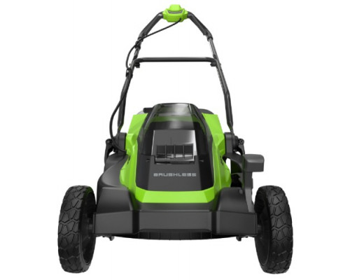 Газонокосилка аккумуляторная GREENWORKS 2520707UD 2x24V, 36 см, бесщеточная, c 2хАКБ 4 Ач и ЗУ купить с доставкой и официальной гарантией