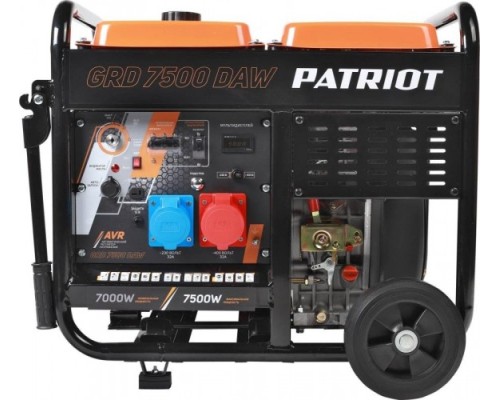 Электростанция дизельная с воздушным охлаждением PATRIOT GRD 7500DAW [472732275]