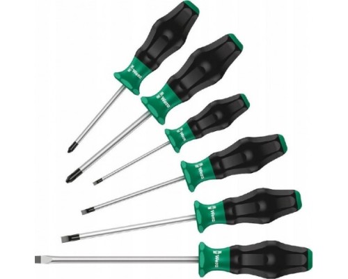 Набор отверток WERA Kraftform Comfort 1334/6 SATZ 6TLG / 6 PCS WE-031551 [WE-031551]