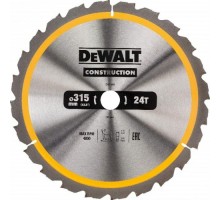 Пильный диск универсальный DeWALT 315х24тх30 мм Construction DT1961-QZ [DT1961-QZ]