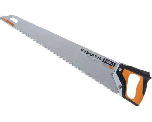 Ножовка по дереву FISKARS PowerTooth 550мм 9 зубьев на дюйм 1062917 Ножовка по дереву FISKARS PowerTooth 550мм 9 зубьев на дюйм 1062917