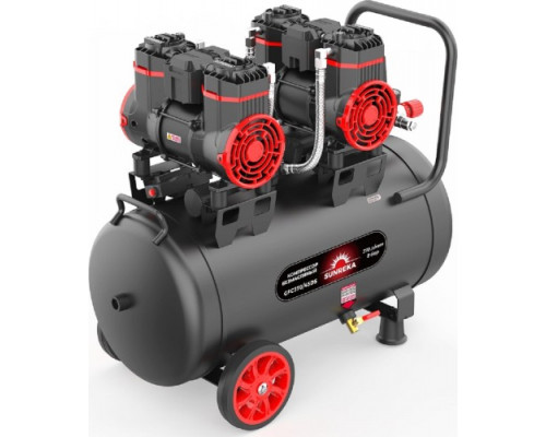 Компрессор поршневой безмасляный малошумный SUNREKA GFC370/45DS 216115