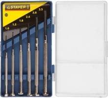 Набор отверток часовые для особоточных работ STAYER MASTER 6 предметов, 2560-H6_z02 2560-H6_z02
