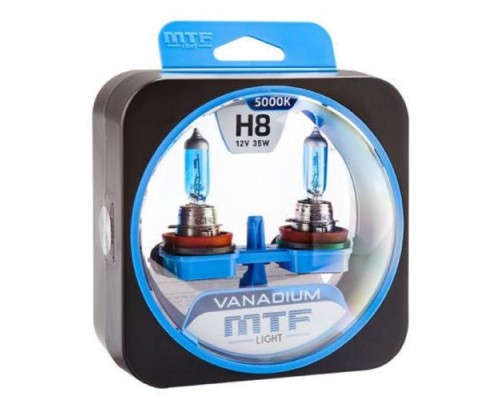 Лампа галогеновая MTF LIGHT серия VANADIUM H8, 12V, 35W HVN1208