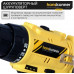Дрель-шуруповерт аккумуляторная HANSKONNER HCD1230R