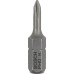 Бита для заворачивания BOSCH Extra Hard 25 мм PH0 3шт [2607001506]
