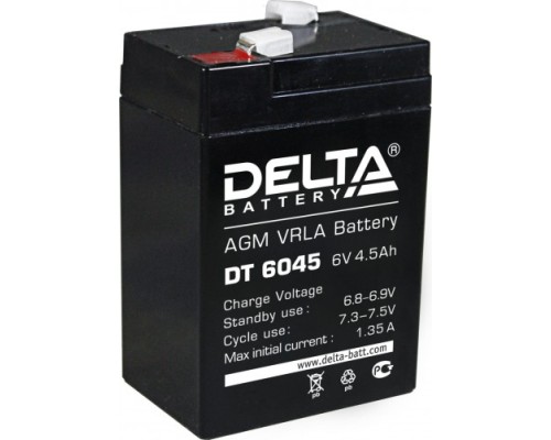 Аккумулятор DELTA DT 6045 Аккумулятор DELTA DT 6045