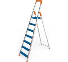Стремянка алюминиевая Sarayli Color 7 ступеней 2307