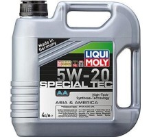 Масло моторное LIQUI MOLY SAE  5W20 Special Tec AA  4 л 7621/7658 синтетическое [7658/7621]