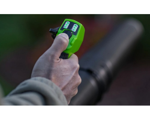 Воздуходувка аккумуляторная GREENWORKS GD40BPG2 40V, ранцевая, б/щ, АКБ 4Ач и ЗУ 2408107UB купить с доставкой и официальной гарантией