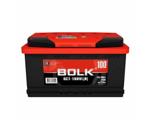 Аккумулятор BOLK B 100-3-R с обратной полярностью