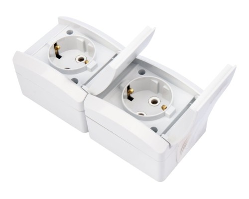 Блок розеток Kranz KR-78-0802 вертикальный 2 INDUSTRIAL IP54 с зазем., о/у Блок розеток Kranz KR-78-0802 вертикальный 2 INDUSTRIAL IP54 с зазем., о/у
