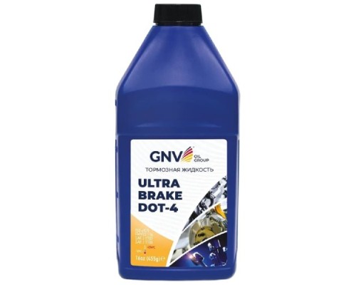 Тормозная жидкость GNV Ultra Brake DOT-4 455 гр GUB1106403015030013455