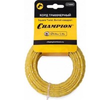 Леска триммерная CHAMPION C7080 square twist 3.0мм *15м витой квадрат