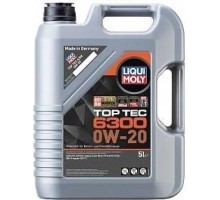 Масло моторное LIQUI MOLY SAE  0W20 Top Tec 6300  5 л 21217 синтетическое [21217]