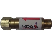 Затвор предохранительный KRASS ЗП-Г-20 на выход резака/горелки (М16*1,5хМ16*1,5) 2117571 2117571