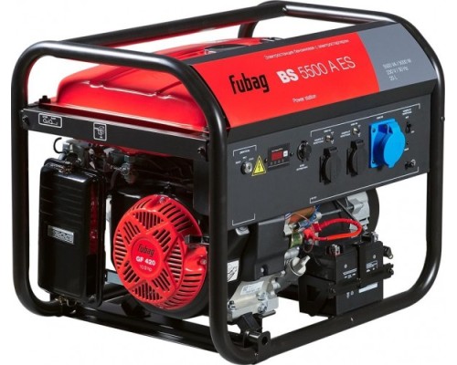Бензиновый генератор FUBAG BS 5500 А ES с возможностью автоматизации [838796]