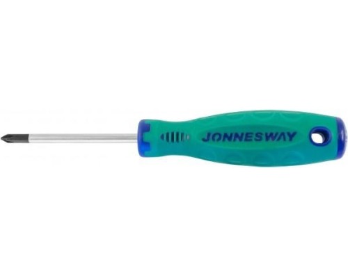 Отвертка крестовая JONNESWAY D71P175 ANTI-SLIP GRIP, PH1 х 75 мм [049950]