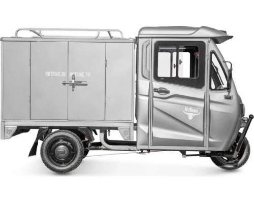 Трицикл грузовой электрический RUTRIKE КАРГО Кабина Дуал Серый-2757 024460-2757 купить с доставкой и официальной гарантией