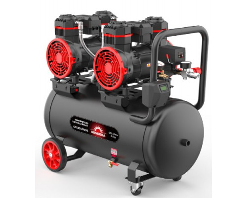 Компрессор поршневой безмасляный малошумный SUNREKA GFC650/60DS 216118