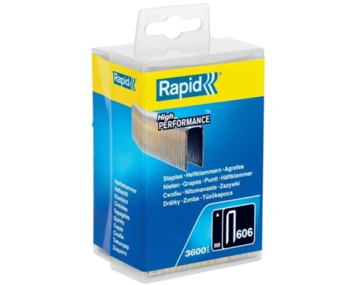 Скоба RAPID 606/18 18 мм 3600 шт. PP Box [2477460618PP]