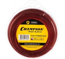 Леска триммерная CHAMPION C5042 star pro 2.0мм*126м (звезда)
