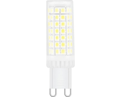 Лампа светодиодная GAUSS G9 g9 ac185-265v 6,5w 770lm 3000k керамика led [107309106]