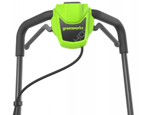 Газонокосилка аккумуляторная GREENWORKS 2520807UB 40V, 36 см, бесщеточная, c 1хАКБ 4 Ач и ЗУ купить с доставкой и официальной гарантией