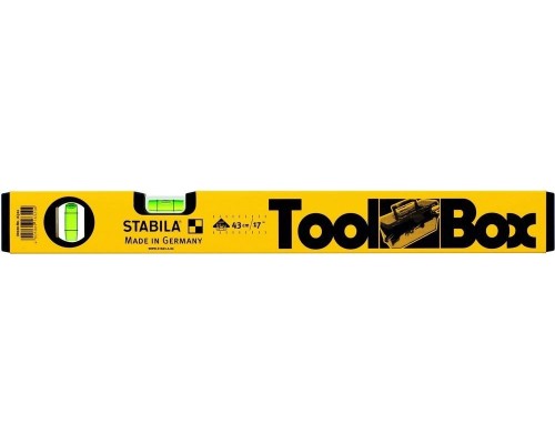 Уровень строительный STABILA тип 70 Toolbox 43 см 16320 [16320]