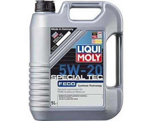 Масло моторное LIQUI-MOLY SAE 5W20 Special Tec F ECO 5 л 3841 синтетическое [3841]