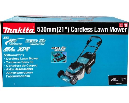 Газонокосилка аккумуляторная MAKITA DLM 532 Z без АКБ и З/У [DLM532Z]