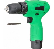 Дрель-шуруповерт аккумуляторная ZITREK Green 12-Li 063-4072