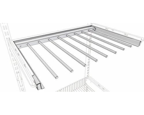 Выдвижная вешалка для брюк ТИТАН-GS 600х435 мм [ЦБ000006788]