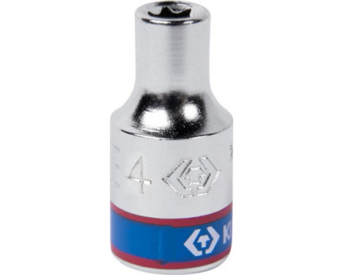 Головка торцевая Е-Стандарт KING TONY E4 1/4" 237504M