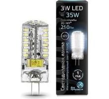 Лампа светодиодная GAUSS G4 led 12v 3w 4100k [SS207707203]