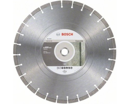 Алмазный диск для резки бетона BOSCH 400х25,4/20 мм Best for Concrete [2608603801]