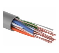 Кабель Proconnect CCA, U/UTP, CAT 5e, PVC 4x2x0,50мм, внутренний, серый, 305м 01-0043-3